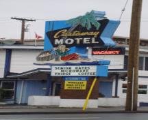 Castaway Motel Neon Sign; City of Nanaimo, 2009