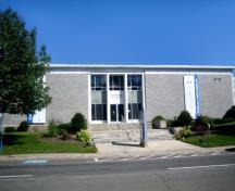 Beaverbrook Art Gallery, view of the front façade; City of Fredericton