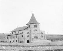 St. James Catholic Church; Greater Vernon Museum and Archives photo #3, c. 1910