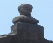 Showing bust of Owen Connolly (1820-1887); City of Charlottetown, Natalie Munn, 2005