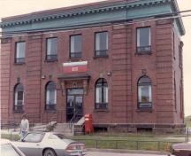 Post office, Westville, Nova Scotia; built 1908.; (Public Works Canada 1986.)