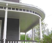David Thomas House, Porch Detail, 2004; Heritage Division, N.S. Dept. of Tourism, Culture and Heritage, 2004