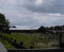 General view of Britannia Shipyard Property, 2004.; Agence Parcs Canada/Parks Canada Agency,(NHS-images), 2004.
