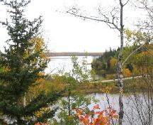 View north at the narrows, 2004.; Government of Saskatchewan, Marvin Thomas, 2004.