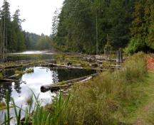 Mallard Lake and dam; Ministry of Environment, BC Parks, 2010