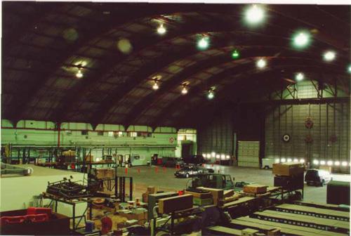 The interior of Hangar 14