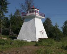 Pilot Bay Lighthouse; Ministry of Environment, BC Parks, 2010