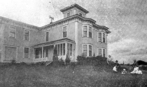 Viewed from the southeast corner, circa 1900