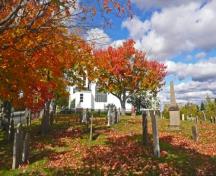 Les acadiens ont utilisé ce site comme cimetière de départ en 1700.; Village of Hillsborough
