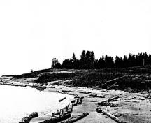 Vue générale du Site-de-la-rivière-Pic près de l'embouchure de la rivière.; Parks Canada Agency/Agence Parcs Canada