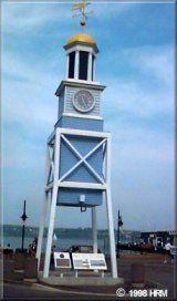 Dockyard Clock on Monument at Chebucto Landing