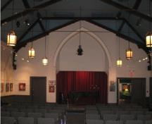 Interior view of Heliconian Hall.; Parks Canada/Parcs Canada 2007.