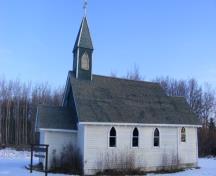 View of the All Saints Anglican Church, Clear Hills County (November 12, 2009); Clear Hills County, 2009