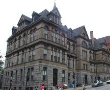 Side and rear elevations, City Hall, Halifax, Nova Scotia, 2005.; Heritage Division, NS Dept. of Tourism, Culture and Heritage, 2005.