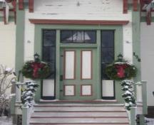 This photograph illustrates the entrance of the residence, 2009; Town of St. Andrews