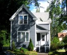 Scarr Cottage, front facing view; City of Fredericton