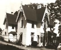 This image shows the residence circa 1940; Queens County Museum Collection