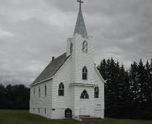 Front façade of Zion Lutheran Church, 2004.; Government of Saskatchewan, Brett Quiring, 2004