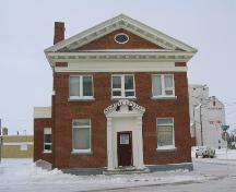 Front view of R.M. Office, 2003.; Government of Saskatchewan, J. Kasperski, 2003.