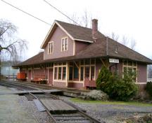 Exterior view of the Port Moody Station Museum, 2004; City of Port Moody, 2004