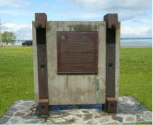 Locaton of HSMBC plaque; Parks Canada Agency / Agence Parcs Canada, 2008