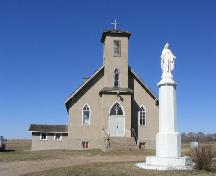 Front elevation of Church, 2005; Government of Saskatchewan, Brett Quiring, 2005.