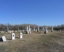 Cemetery, South elevation, 2005; Government of Saskatchewan, Brett Quiring, 2005.