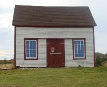 View of the front facade of Ashbourne's Lower Trade General Store, Twillingate, NL. Photo taken 2011. ; © David Burton 2011