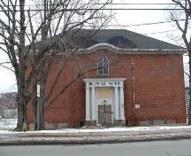 Front elevation, Greenvale School, Dartmouth, Nova Scotia, 2004.; HRM Planning and Development Services, Heritage Property Program, 2004.