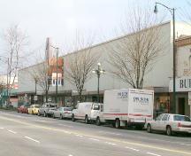 Exterior view of the T. Eaton and Company Store; City of New Westminster, 2004