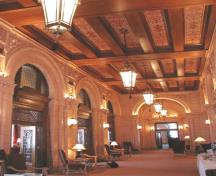 Interior view of the Fort Garry Hotel, Winnipeg, 2006; Historic Resources Branch, Manitoba Culture, Heritage and Tourism, 2006