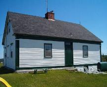 Rear elevation, John Henry Ernst House, Blockhouse, 2004; Heritage Division, Nova Scotia Department of Tourism, Culture and Heritage, 2004