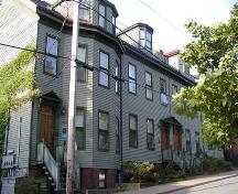 Street elevation, Charles H. Willis House (on right), Halifax, Nova Scotia, 2005.; Heritage Division, NS Dept. of Tourism and Heritage, 2005.
