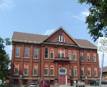 Front elevation, Chebucto School, Halifax, Nova Scotia, 2005.; Heritage Division, NS Dept. of Tourism, Culture and Heritage, 2005.