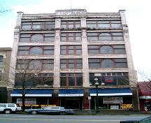 Exterior view of the Trapp Block; City of New Westminster, 2004