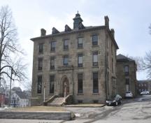 The Gothic Revival/Italianate Bishop's Palace, built in 1861.; Province of NB
