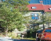 Rear elevation, William Fraser House, Halifax, Nova Scotia, 2005.; Heritage Division, NS Dept. of Tourism, Culture and Heritage, 2005.