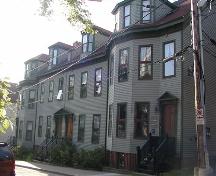 William Fraser House (upper right), Halifax, Nova Scotia, 2005.; Heritage Division, NS Dept. of Tourism, Culture and Heritage, 2005.