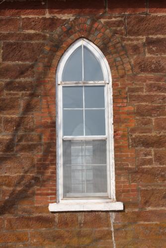 Gothic window detail