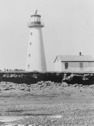 Point Prim Lighthouse with light keepers cottage