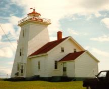 Southwest elevation; PEI Lighthouse Society