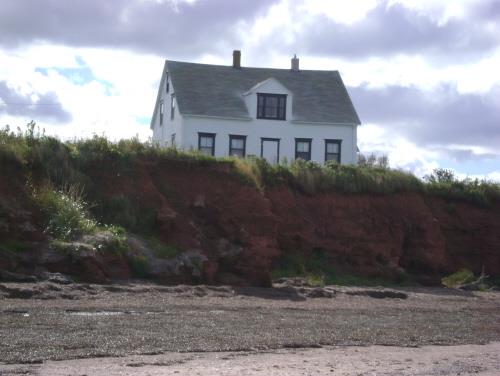 Front elevation from shore