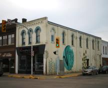 Exterior view of Scarth Block, Virden, 2014.; Historic Resources Branch, Manitoba Tourism, Culture, Heritage, Sport and Consumer Protection, 2015