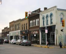 Contextual view of Scarth Block, Virden, 2014.; Historic Resources Branch, Manitoba Tourism, Culture, Heritage, Sport and Consumer Protection, 2015
