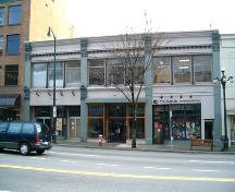 Exterior view of Cunningham Block, 2004; City of New Westminster, 2004