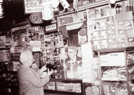 Store interior ca 1950s-1960s