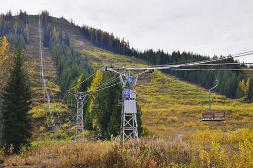 Red Mountain Ski Area, off-season