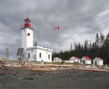 General view of Pultenay Point Lighthouse and related buildings, 2010.; Kraig Anderson - lighthousefriends.com