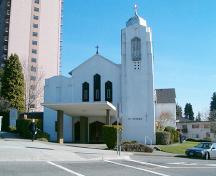 Exterior view of St. Peter's Catholic Church, 2004; City of New Westminster, 2004