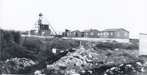 Iron Springs Mine Site, St. Lawrence, NL, ca 1942.